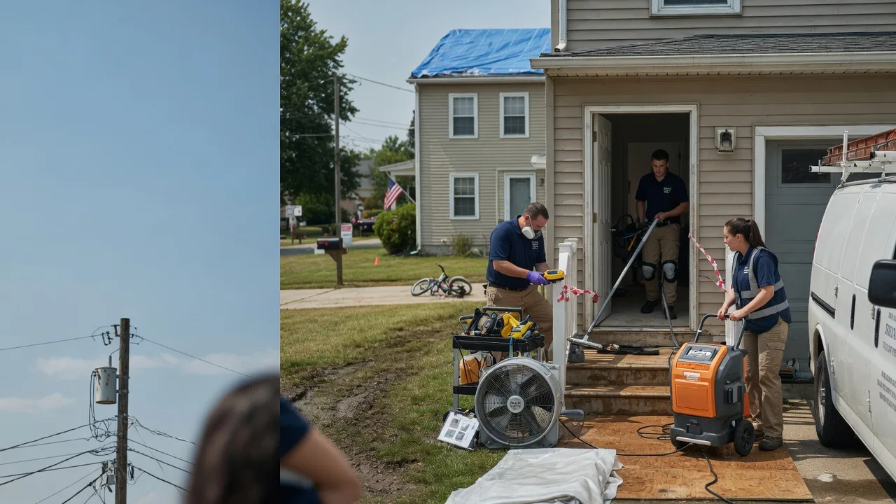 Water Damage Repair in Leavittsburg, OH near me